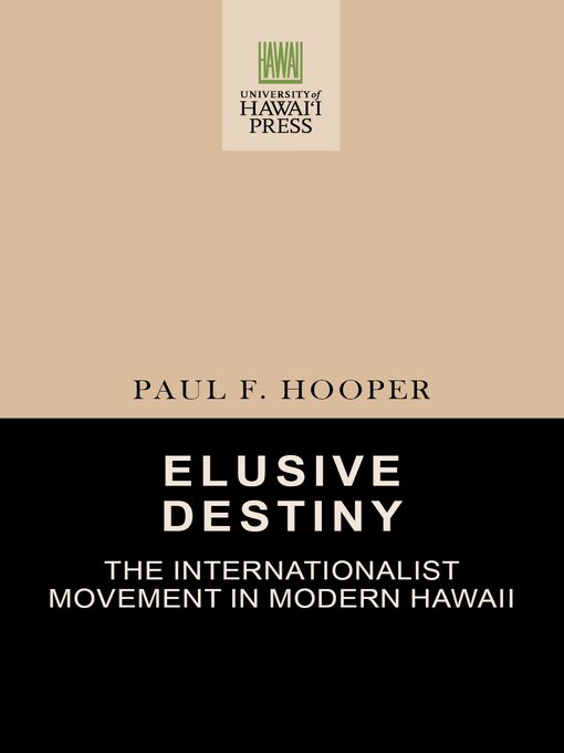 Title details for Elusive Destiny by Paul F. Hooper - Available